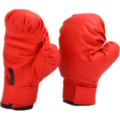 GUANTONI GUANTI DA BOXE BOXING IN PELLE PU KICKBOXING SPARRING GLOVES SACCO XL