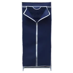 GUARDAROBA IN TESSUTO ARMADIO 150 X 60 X 45 CM APPENDIABITI ORGANIZZATORE