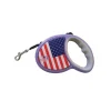 GUINZAGLIO AMERICA FLEXI RETRATTILE 5 MT NASTRO ALLUNGABILE AVVOLGIBILE ESTENSIBILE PER CANE FINO A 18KG