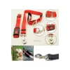 GUINZAGLIO CINTURA DI SICUREZZA PER CANI CANE + COLLARE REGOLABILE X SEDILE AUTO