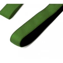 GUINZAGLIO CORTO PER CANE CANI IN NYLON 120CM VERDE MILITARE CON MOSCHETTONE