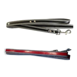 GUINZAGLIO PER CANE LUNGHEZZA 120CM RIFLETTENTE MOSCHETTONE ACCIAIO VARI COLORI