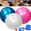 GYMBALL PALLA PER ESERCIZI ADDOMINALI YOGA PILATES FITNESS PALESTRA DIAM. 65CM