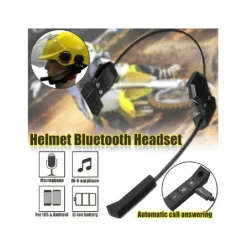 HEADSET KIT MICROFONO AURICOLARE BLUETOOTH WIRELESS ESTERNO CASCO MOTO BT9