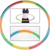 HULA HOOP CERCHIO ANELLO GINNICO GINNASTICA SPORT BAMBINI COLORI RANDOM 95CM