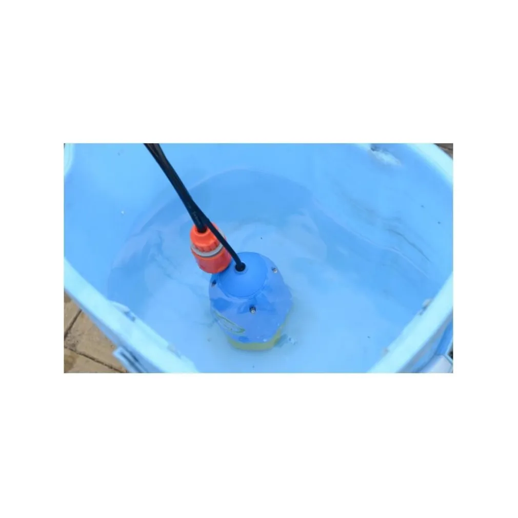 IDROPULITRICE 12 VOLT 80W CON PISTOLA TUBO FLESSIBILE 3MT 4.5L/min A IMMERSIONE