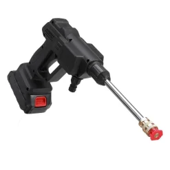 IDROPULITRICE A DOPPIA BATTERIA 26V ALTA PRESSIONE PORTATILE LAVAGGIO AUTO 96532