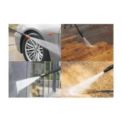 IDROPULITRICE AD ALTA PRESSIONE 1800W 130 BAR 7.0LT/MIN PULIZIA RAPIDA CON ACCESSORI