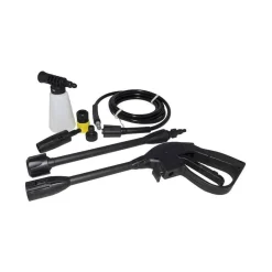 IDROPULITRICE ELETTRICA PROFESSIONALE ACQUA FREDDA 1400W 105 BAR CON ACCESSORI