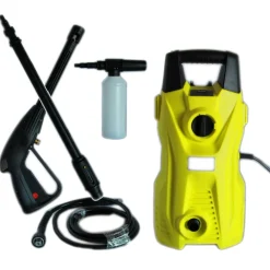 IDROPULITRICE IDROPULITORE PULIZIA CASA GIARDINO AUTO MOTO 1800W 90 BAR 230V