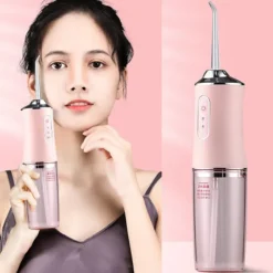 IDROPULSORE PER DENTI GETTO D'ACQUA PULIZIA DENTALE IGIENE ORALE INTERDENTALE