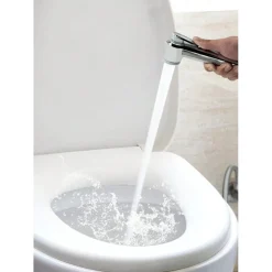 IDROSCOPINO DOCCETTA A SPRUZZO PER WC BIDET PULIZIA DEL BAGNO DOCCIA 15 CM 87546