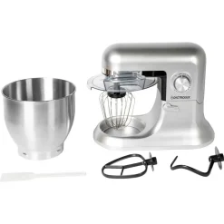 IMPASTATRICE PLANETARIA MULTIFUNZIONE 10 VELOCITÀ 3 FRUSTE CIOTOLA 6,5LT 1600W MANOPOLA LED