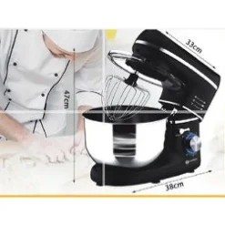 IMPASTATRICE ROBOT DA CUCINA CON ACCESSORI 1400 WATT MIXER TX-8246 CON CIOTOLA