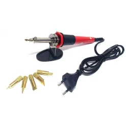 INCISORE ELETTRICO 30 W INCISIONE SCRITTE LEGNO SUGHERO SALDATORE 5 PUNTE STILO