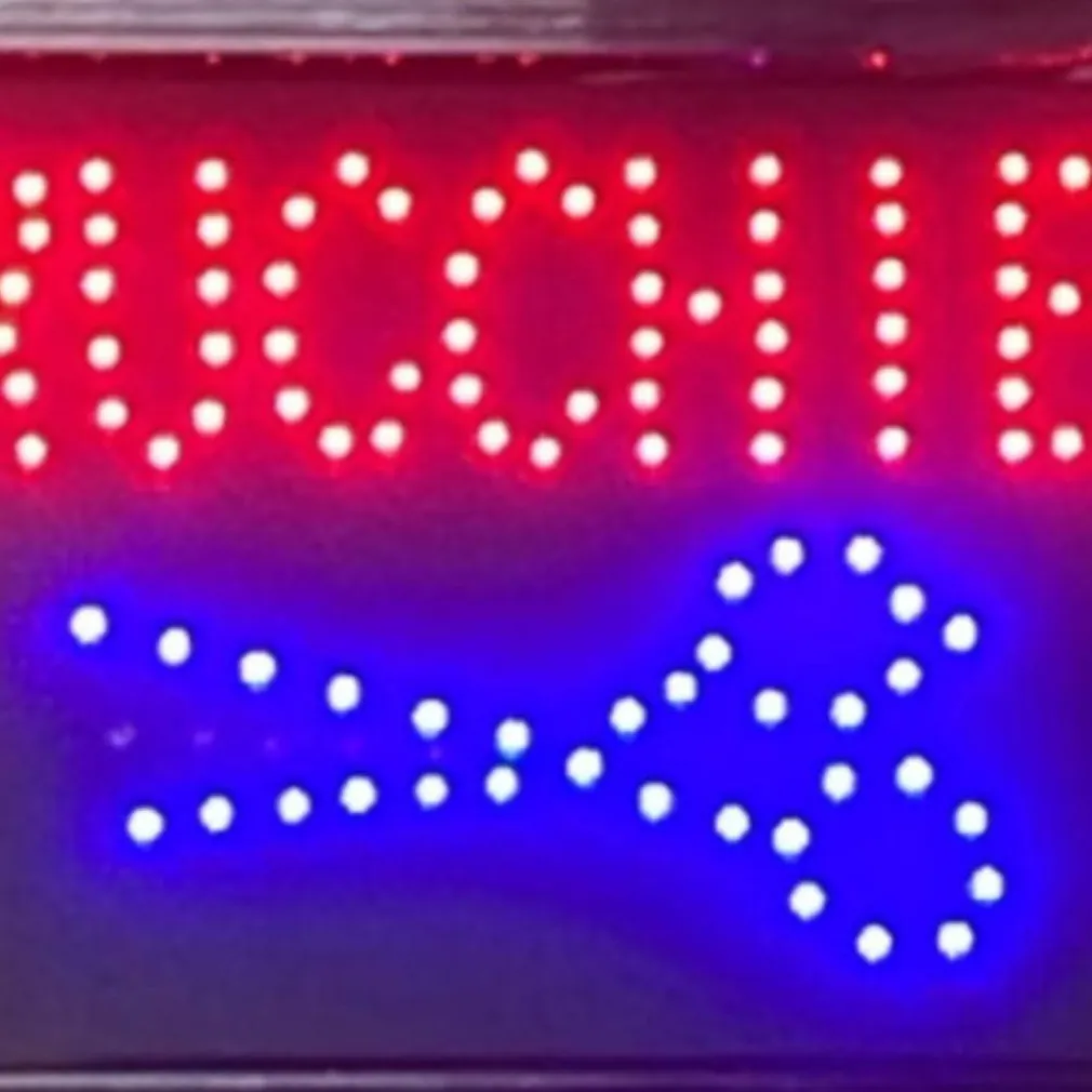 INSEGNA LUMINOSA A LED PER PARRUCCHIERI SALONE BELLEZZA CON SCRITTA PARRUCCHIERA