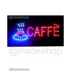 INSEGNA LUMINOSA INSEGNE LUMINOSE A LED CON SCRITTA CAFFE CAFFè CAFFE'