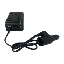 INVERTER DI ALIMENTAZIONE AUTO 300W CON 2 PORTE USB PER CARICABATTERIE Q-CC8200