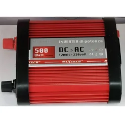 INVERTER DI POTENZA DA 12 V A 230 V TENSIONE 500 WATT PER CAMPER AUTO HB500-12V