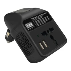 INVERTER DI POTENZA PER AUTO DA 150W CC A CA CARICATORE USB CONVERTITORE QY-4168