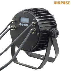 IP 65 WATERPROOF LED PAR 9X20 RGBW 4IN1 FULL COLOR RESISTENTI ALL'ACQUA