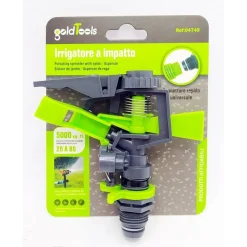 IRRIGATORE A SETTORI IN ABS REGOLAZIONE GITTATA COPERTURA 450 METRI QUADRI 94749