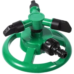 IRRIGATORE DA GIARDINO SPRUZZATORE PRATO SU BASE PUNTALE 3 BRACCIA 360° ANNAFFIA
