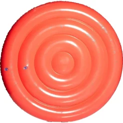 ISOLA GONFIABILE PALME FIORI TROPICALI MATERASSINO 158 CM MAX. 90 KG CORDA 43410