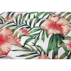 ISOLA GONFIABILE PALME FIORI TROPICALI MATERASSINO 158 CM MAX. 90 KG CORDA 43410