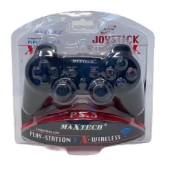 JOYSTICK WIRELESS COMPATIBILE CON PLAY-STATION 3 PS3 VIBRAZIONE MAXTECH JO-PS002