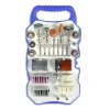 KIT 82 ACCESSORI MINI TRAPANO DREMEL PUNTE INSERTI PER LUCIDARE LEVIGARE