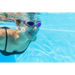 KIT 3 PAIA DI OCCHIALINI PISCINA DA NUOTO IX-1400 COLORATI PER ADULTI 14+ ANNI 21095