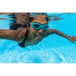 KIT 3 PAIA DI OCCHIALINI PISCINA DA NUOTO IX-1400 COLORATI PER ADULTI 14+ ANNI 21095