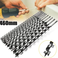 KIT 6 PUNTE PER TRAPANO TASSELLATORE PUNTALE TRIVELLA AUTOFILETTANTE LEGNO 460M