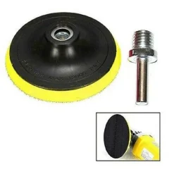 KIT 10 PZ SPUGNA LUCIDANTE CERATURA + ADATTATORE PER TRAPANO LUCIDATRICE 150MM