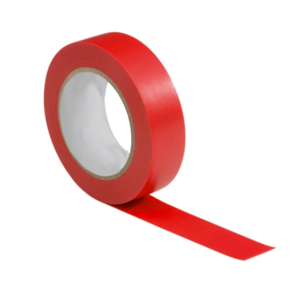 KIT 3 ROTOLI NASTRO ISOLANTE ELETTRICO NERO ROSSO BIANCO PER ELETTRICISTA PVC