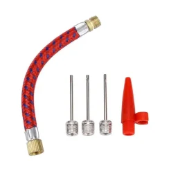 KIT AGHI AGO PER POMPA GONFIAGGIO COMPRESSORE ADATTATORE AGO PER VALVOLA PALLONI