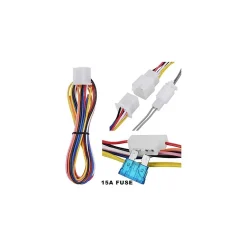 KIT ANTIFURTO ALLARME PER MOTO UNIVERSALE CON SIRENA DA 125DB CODE TELECOMANDO