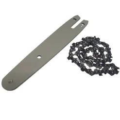 KIT BARRA + CATENA 8" RICAMBIO DA 8 POLLICI PER MINI MOTOSEGA A BATTERIA