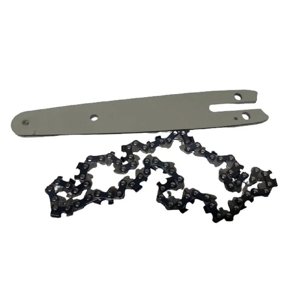 KIT BARRA + CATENA 4" RICAMBIO DA 4 POLLICI PER MINI MOTOSEGA A BATTERIA