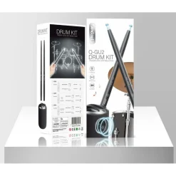 KIT BATTERIA WIRELESS VIRTUALE Q-GU2 BACCHETTE ALTOPARLANTE PORTATILE BLUETOOTH