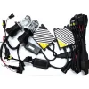 KIT BIXENON H4 H4-3 6000K 55W HID COPPIA FARI LUCE PER AUTO CENTRALINA
