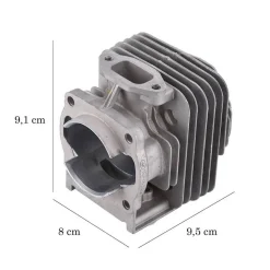 KIT CILINDRO PISTONE GUARNIZIONI RICAMBIO MOTOSEGA 40 MM DECESPUGLIATORE GF-0517