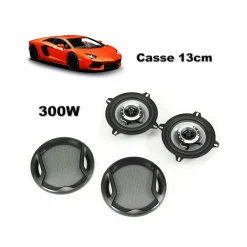 KIT COPPIA CASSE AUTO 2 VIE 13 CM 300W ALTOPARLANTI AUTO 300 WATT TS-G1341R
