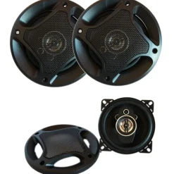 KIT COPPIA CASSE AUTO 250 WATT 2 VIE 10CM ALTOPARLANTI SPEAKER AUTOMOBILE TS1072