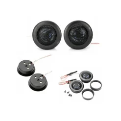KIT COPPIA CASSE AUTO 25MM 200W CASSE TWEETER ALTOPARLANTI SPEAKER T120