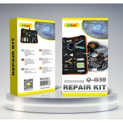 KIT DI 11 STRUMENTI DI RIPARAZIONE DI PRECISIONE PROFESSIONALE CUSTODIA Q-G30