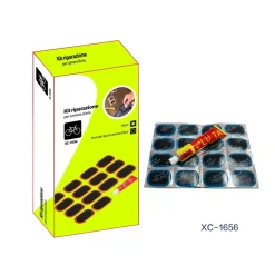 KIT DI RIPARAZIONE UNIVERSALE PER CAMERA D'ARIA RUOTE BICI BICICLETTE XC-1656