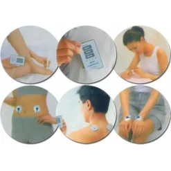 KIT ELETTROSTIMOLATORE AGOPUNTURA MASSAGGIATORE TERAPEUTICO FREQUENZA XFT 808