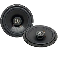 KIT INSTALLAZIONE ALTOPARLANTI COASSIALI CASSE AUTORADIO INCASSO 2 VIE 16CM 400W